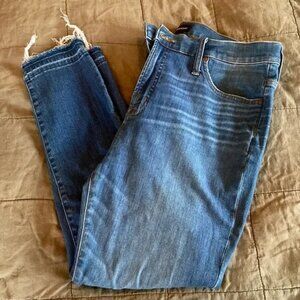 J.Crew 10" High-Rise Toothpick Jeans – Size 32P